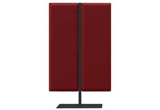 Immagine di Piantana Moody - a 2 pannelli - H 160 cm - rosso