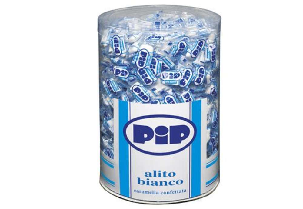Immagine di Caramelle confettate Pip - alito bianco - barattolo 800 pezzi