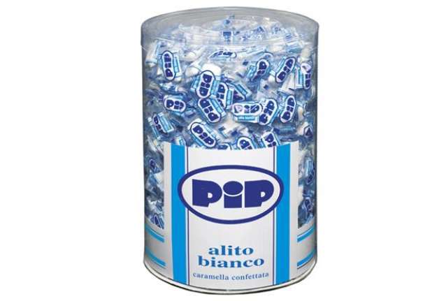 Immagine di Caramelle confettate Pip - alito bianco - barattolo 800 pezzi