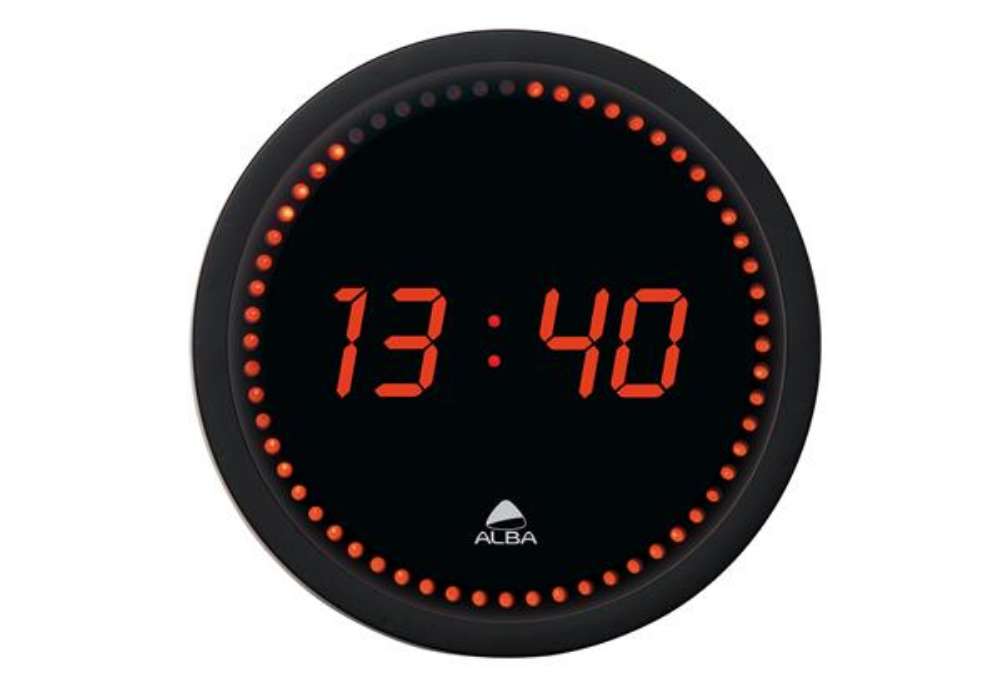 Immagine di Orologio da parete Horled - a led - diametro 30cm - Alba