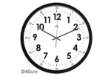 Immagine di Orologio da parete Orion - silent clock - diametro 40 cm - Cep