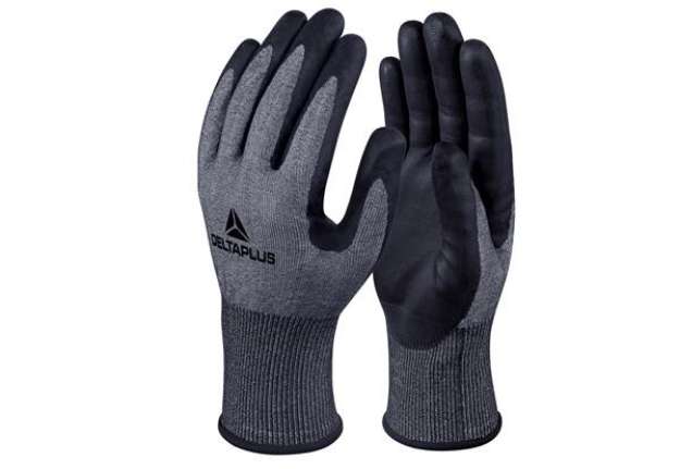 Immagine di Guanti Venicut F Xtrem Cut Touch - antitaglio - taglia 09 - grigio/nero - Deltaplus