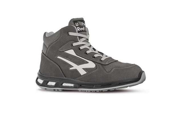 Immagine di Calzatura di sicurezza Infinity S3 - pelle nabuk naturale - taglia 43 - grigio - U-Power