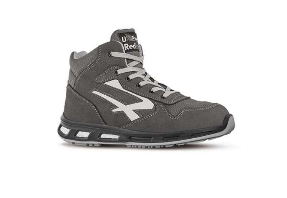 Immagine di Calzatura di sicurezza Infinity S3 - pelle nabuk naturale - taglia 47 - grigio - U-Power