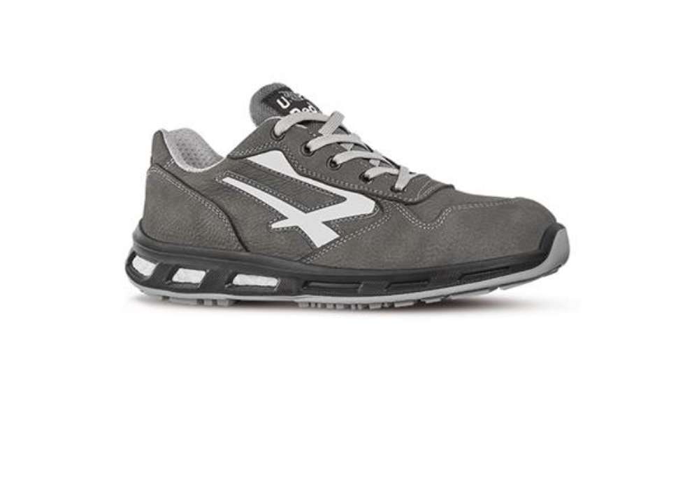 Immagine di Calzatura di sicurezza Kick S3 - pelle nabuk naturale - taglia 43 - grigio - U-Power