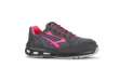 Immagine di Calzatura di sicurezza Verok S1P SRC - nylon/pelle scamosciata - grigio/rosa - taglia 40 - U-Power