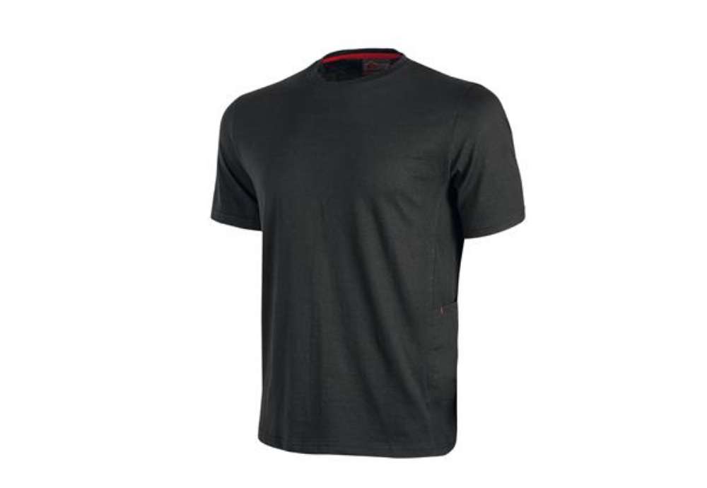 Immagine di Magliette a maniche corte Road - taglia XXL - nero - U-Power - conf. 3 pezzi