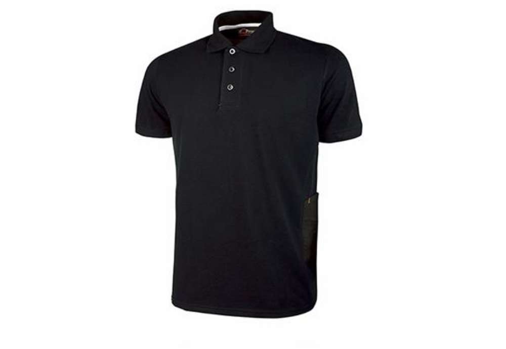 Immagine di Polo a maniche corte Gap - taglia M - nero - U-Power - conf. 3 pezzi
