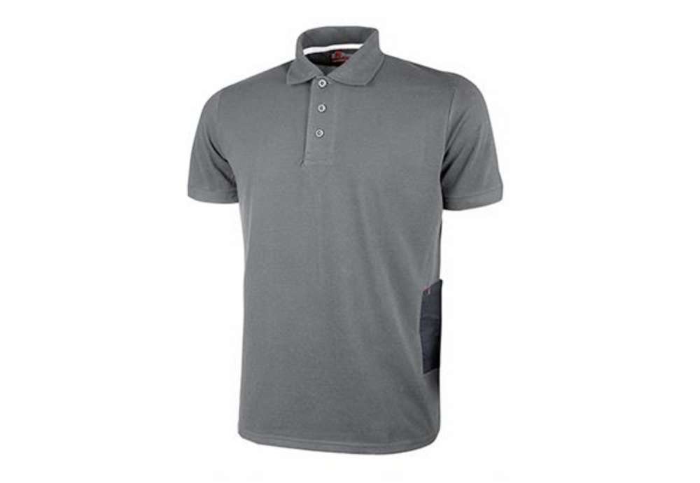 Immagine di Polo a maniche corte Gap - taglia M - grigio scuro - U-Power - conf. 3 pezzi