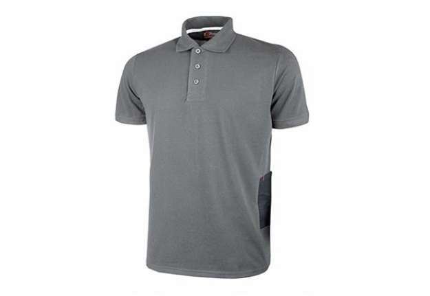 Immagine di Polo a maniche corte Gap - taglia XXL - grigio scuro - U-Power - conf. 3 pezzi