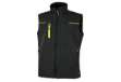 Immagine di Gilet da lavoro Saturn - nero/giallo - taglia XXL - U-Power