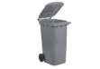 Immagine di Bidone carrellato - 48x55x93 cm - 120 L - grigio - Mobil Plastic