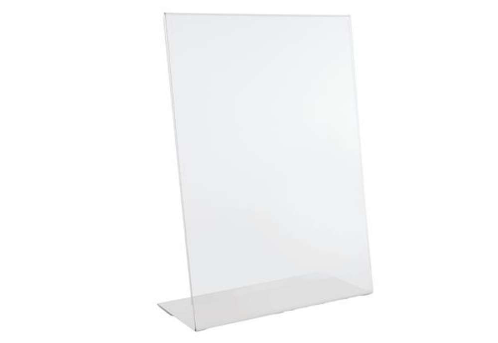 Immagine di Portadepliant con base a L - A5 - 15 x 21 cm - Lebez
