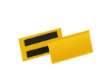 Immagine di Buste identificative magnetiche - 100 x 38 mm - giallo - Durable - conf. 50 pezzi