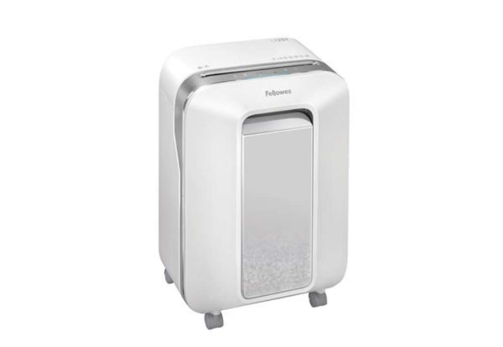 Immagine di Distruggidocumenti LX-201 - a microframmenti - bianco - Fellowes