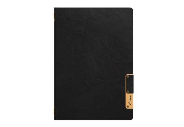 Immagine di Portamenù Nature - 1 inserto doppio - A4 - 34 x 24,5 cm - nero - Securit