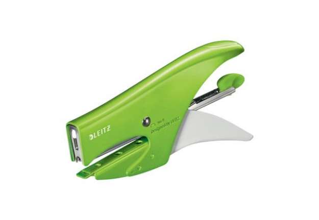 Immagine di Cucitrice Wow a pinza 5547 - verde lime - Leitz