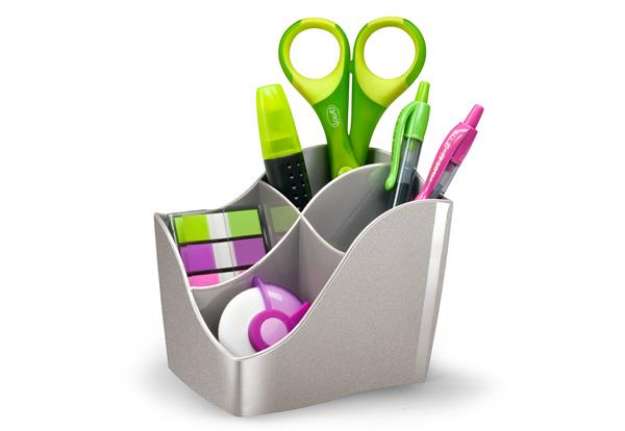 Immagine di Desktop organizer Ellypse extra strong - grigio talpa - 118x89 H98mm - CEP