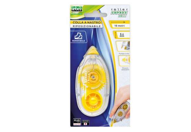 Immagine di Colla a nastro Roller Coprex - removibile - 8,4 mm x 10 m - Lebez