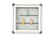 Immagine di Bacheca murale portachiavi - 25 posti - 30 x 30 cm - Metalplus