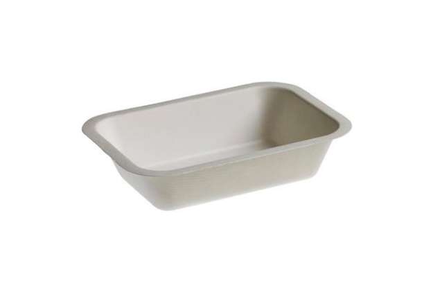 Immagine di Vaschette Chips Take Away Bio - 17 x 12 x 4 cm - Leone - conf. 50 pezzi