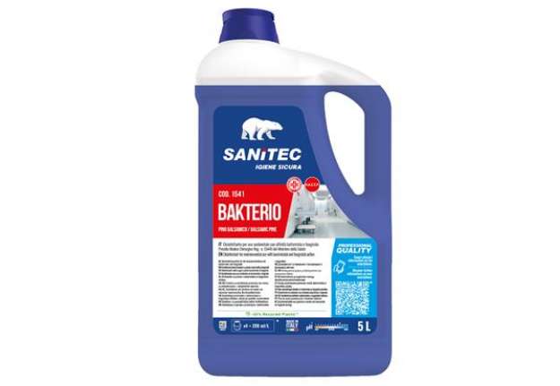Immagine di Detergente disinfettante Bakterio - 5 L - pino balsamico - Sanitec