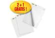 Immagine di Lavagna adesiva Meeting Chart - bianco - Post-It - Promo pack 2+1 pezzi