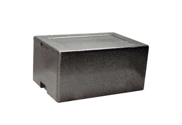 Immagine di Cassa termica - in polipropilene espanso - per il trasporto alimenti - 61 x 43 x 21,5 cm - Cuki Prof
