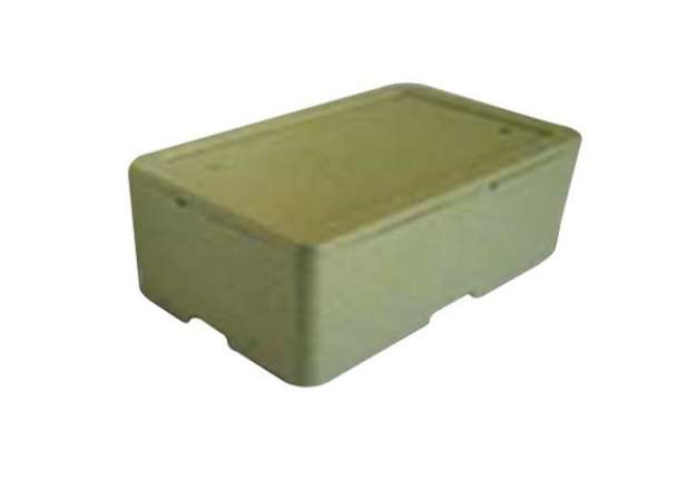 Immagine di Cassa termica - in polistirolo espanso - per il trasporto alimenti - 57,8 x 37,4 x 21,1 cm - Cuki Pr