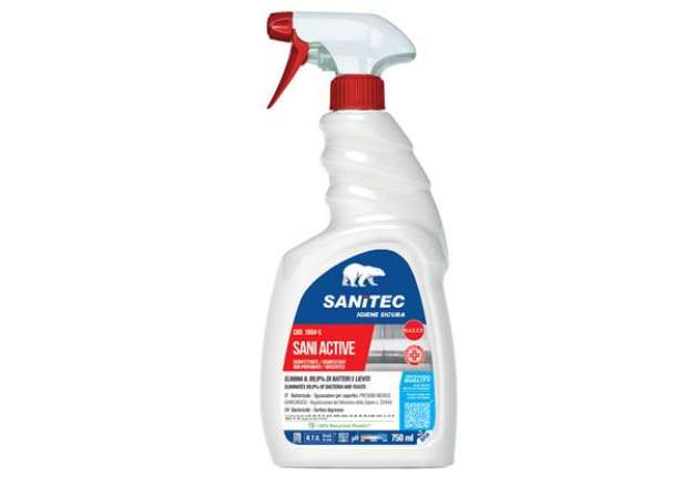 Immagine di Disinfettante sgrassatore Sani Active - 750 ml - Sanitec