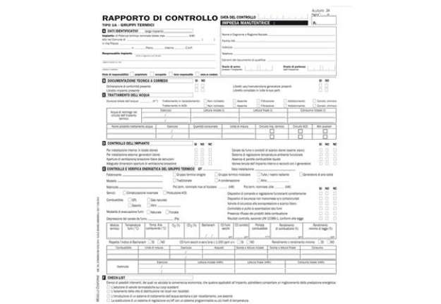 Immagine di Rapporti controllo efficienza energetica reg. Lombardia - T1 A - 29,7 x 21,4 cm - snap 3c - Edipro -