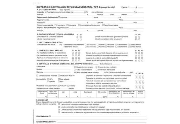 Immagine di Rapporti controllo efficienza energetica reg. Emilia Romagna - T1 A - 29,7 x 21,4 cm - snap 3c - Edi