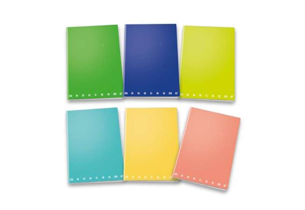 Immagine di Maxiquaderno Monocromo Green Pigna - A4 -  4 mm - 42 fogli - 80 gr - Pigna