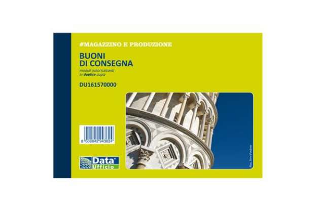 Immagine di Blocco buoni di consegna - 50/50 copie autoric. - 11,5 x 16,5 cm - DU161570000 - Data Ufficio