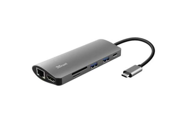 Immagine di Adattatore multiporta Usb-C 7-in-1 Dalyx - Trust