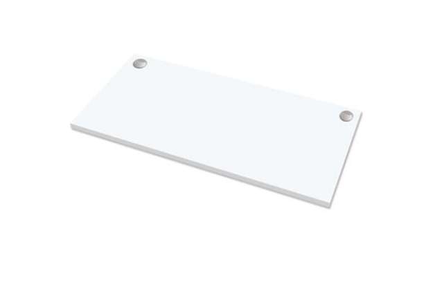 Immagine di Piano di lavoro per scrivania Cambio - 180 x 80 x 2,5 cm - bianco - Fellowes