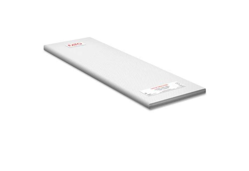 Immagine di Tovaglia - carta riciclata - 100 x 100 cm - bianco - Fato - conf. 100 pezzi