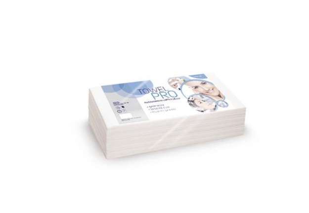 Immagine di Panni beauty AirTech per estetisti e parrucchieri - 36x72 cm - Lucart - conf. 60 pezzi