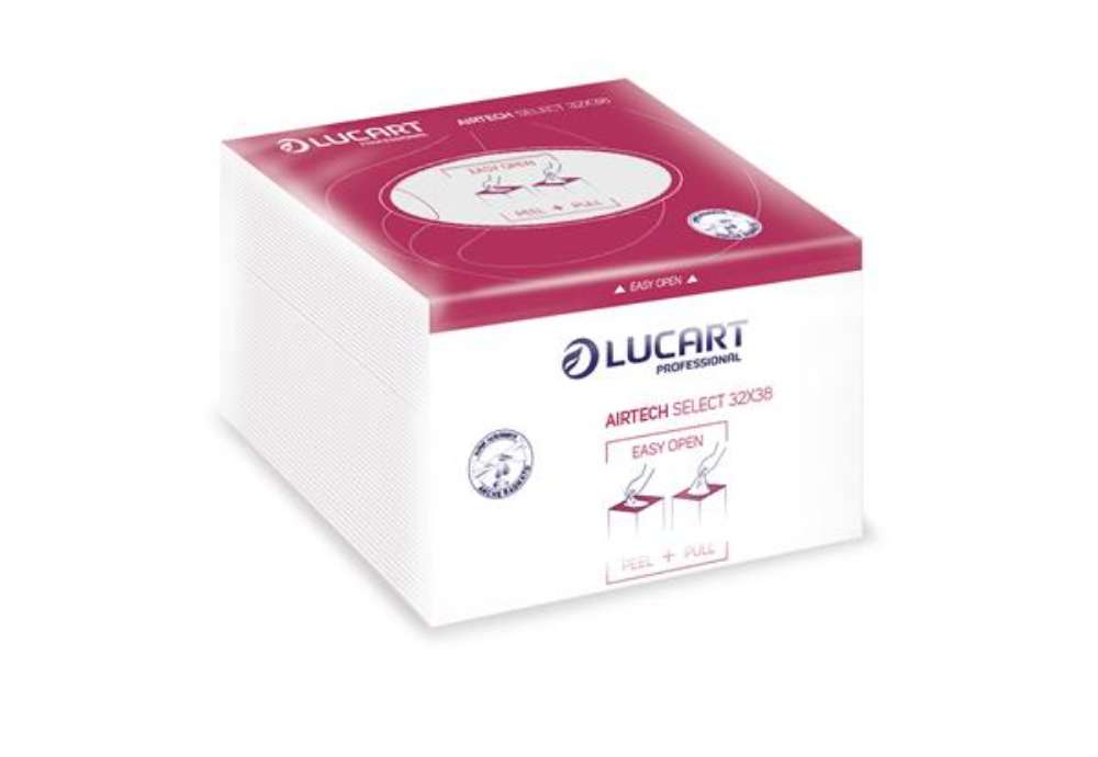 Immagine di Panni multiuso Texicell Select - 32x38 cm - Lucart - conf. 55 pezzi