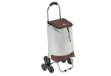 Immagine di Trolley spesa Trio - 25 L - beige / noce - King Collection