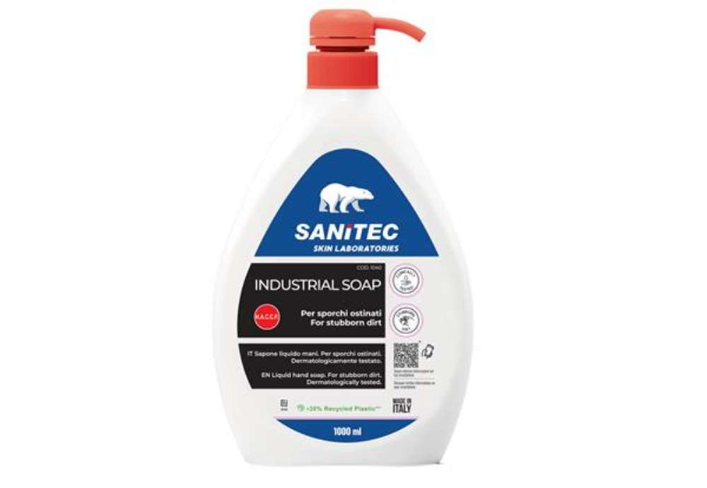 Immagine di Sapone liquido Industrial Soap - dispenser 1 L - agrumi - Sanitec