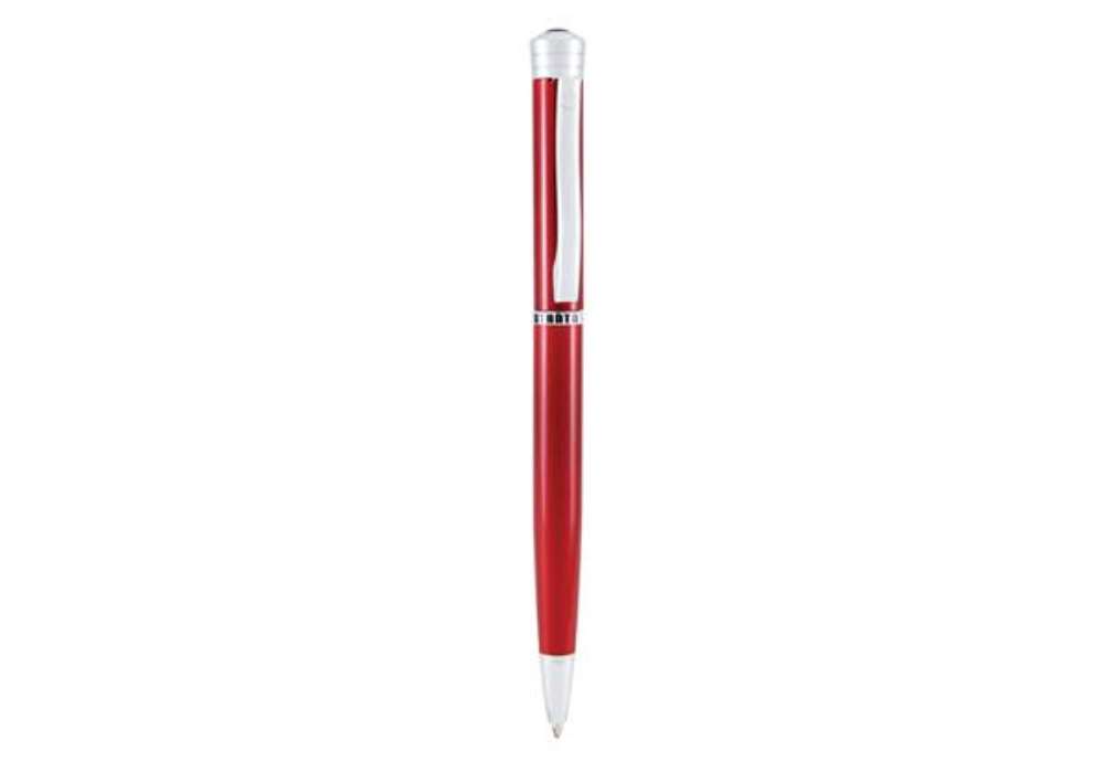 Immagine di Penna sfera Strata - tratto medio - fusto rosso - Monteverde