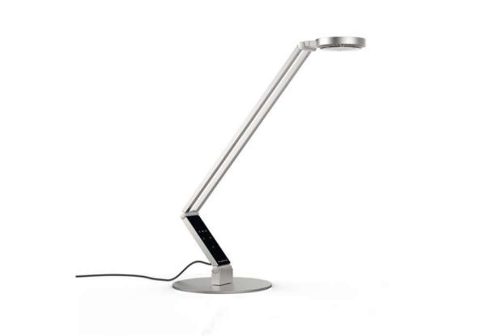 Immagine di Lampada da tavolo Luctra Radial - 7 W - 680 lm - metallo - argento - Luctra