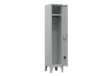 Immagine di Armadio spogliatoio in metallo - 1 vano - 35 x 35 x 180 cm - grigio - Fasma