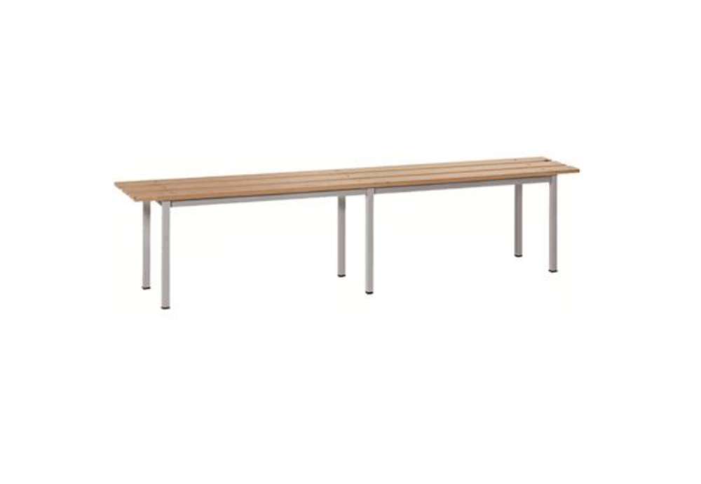 Immagine di Panca spogliatoio - 6 posti - 200 x 35 x 45 cm - legno - Fasma