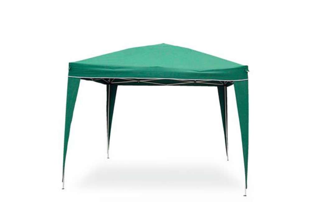 Immagine di Gazebo PopUp - 3 x 3 m - acciaio/PL - verde - Garden Friend