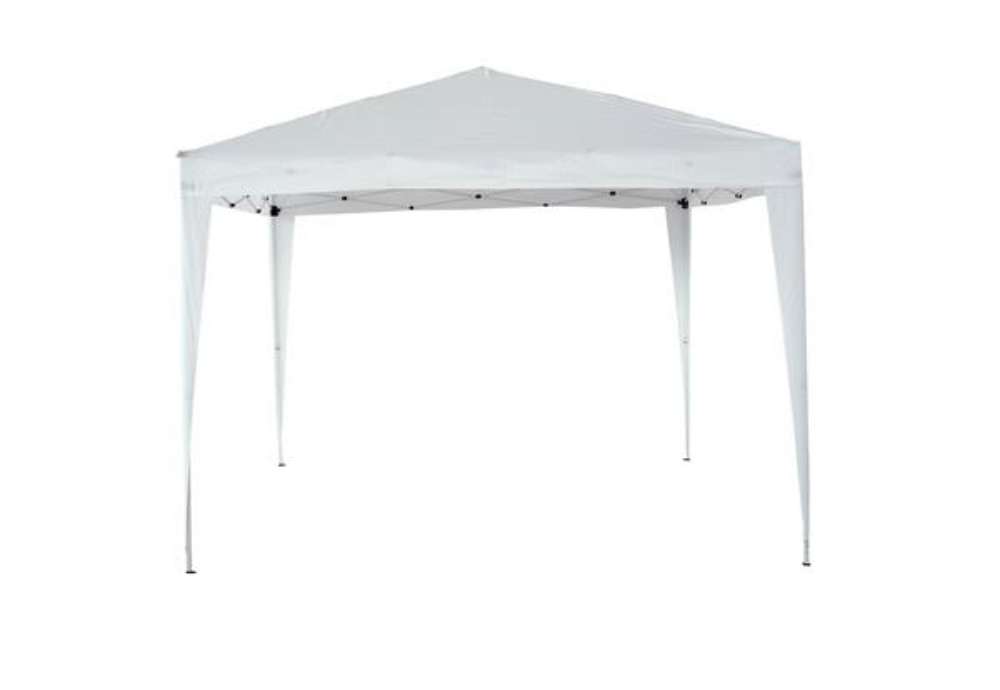 Immagine di Gazebo PopUp - 3 x 3 m - acciaio/PL - bianco - Garden Friend