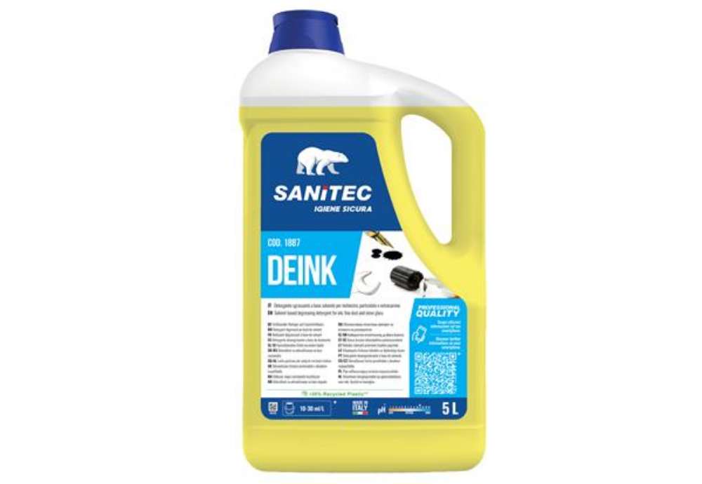 Immagine di Detergente sgrassante Deink - 5 L - non profumato - Sanitec