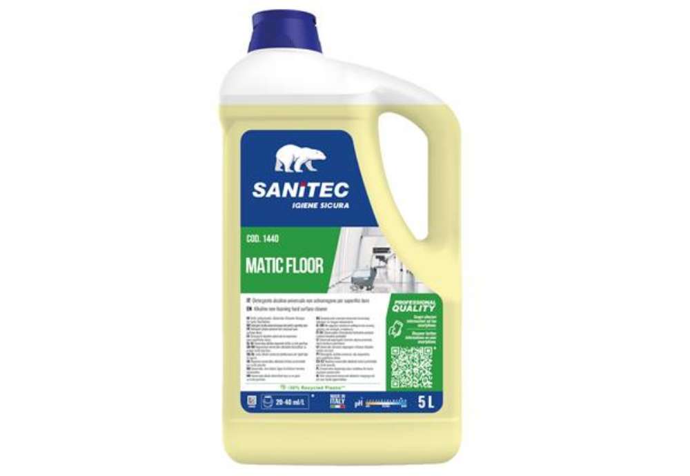 Immagine di Detergente alcalino universale Matic Floor - 5 L - Sanitec
