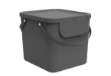 Immagine di Pattumiera Albula - 40 L - grigio antracite - Rotho